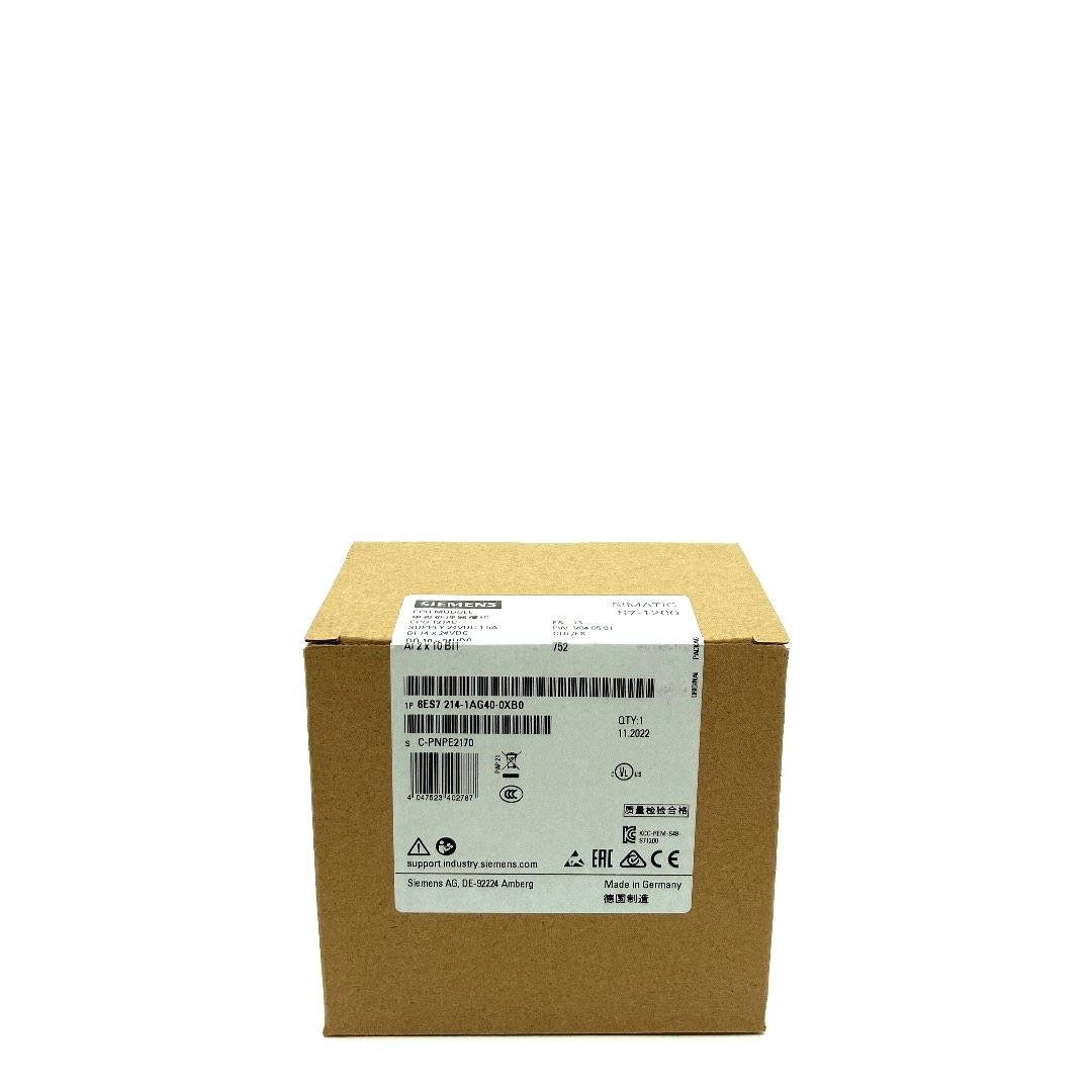 thumbnail image 2 of Siemens S7-1200 CPU 1214C Module – 6ES7 214-1AG40-0XB0, New 2 of 3