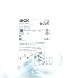 Sick WL2S-2P3230 miniature photoelectric sensor